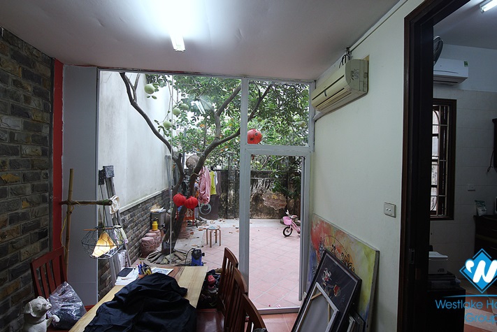 The first floor with two yards for rent for doing business on To Ngoc Van st, Tay Ho district